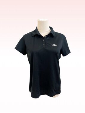 NIKE x DISNEY Cruise Line Black Golf Dri- Fit Collared Polo Shirt (Sz M)